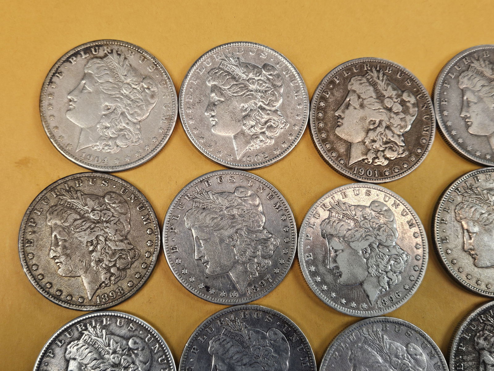 ** FULL ROLL ** Twenty Morgan Silver Dollars - 2