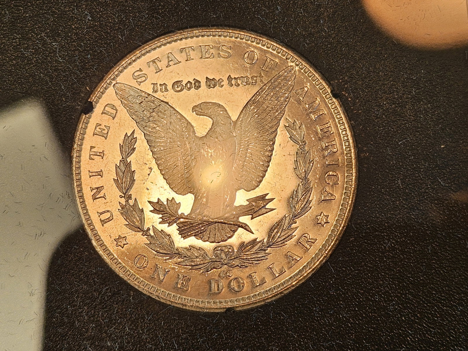 ** KEY DATE ** GSA 1883-CC Morgan Dollar in Very Choice Brilliant uncirculated plus - 10