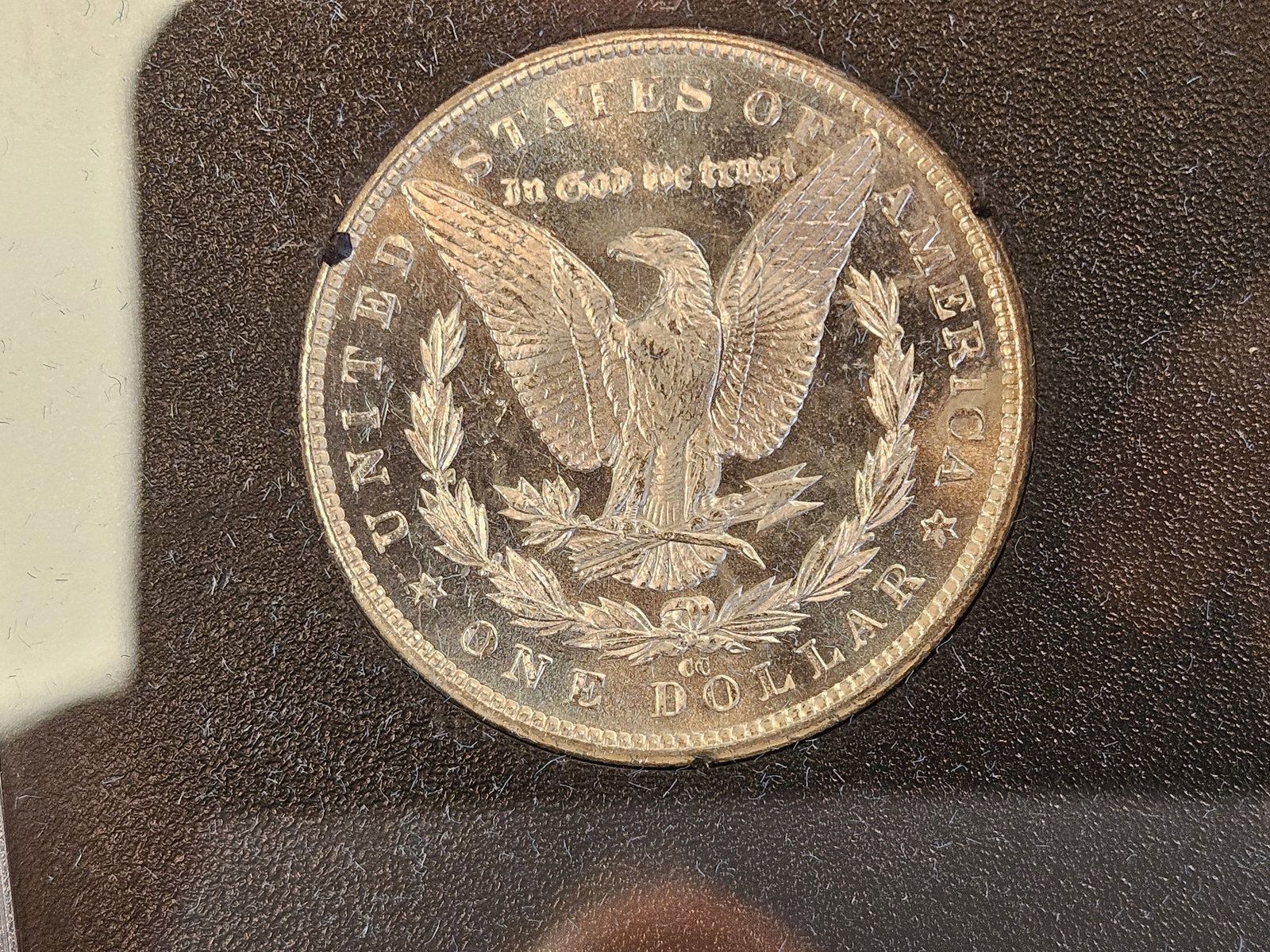 ** KEY DATE ** GSA 1883-CC Morgan Dollar in Very Choice Brilliant uncirculated plus - 12