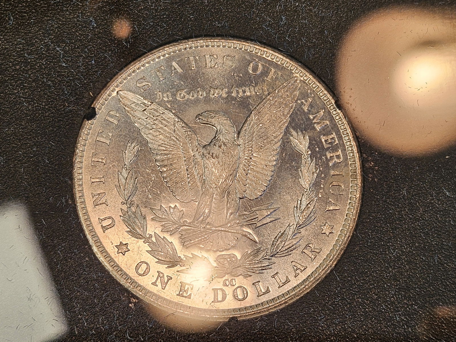 ** KEY DATE ** GSA 1883-CC Morgan Dollar in Very Choice Brilliant uncirculated plus - 9