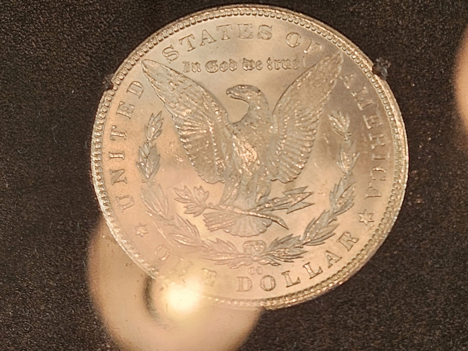 ** KEY DATE ** GSA 1884-CC Morgan Dollar in Very Choice Brilliant uncirculated plus - 6