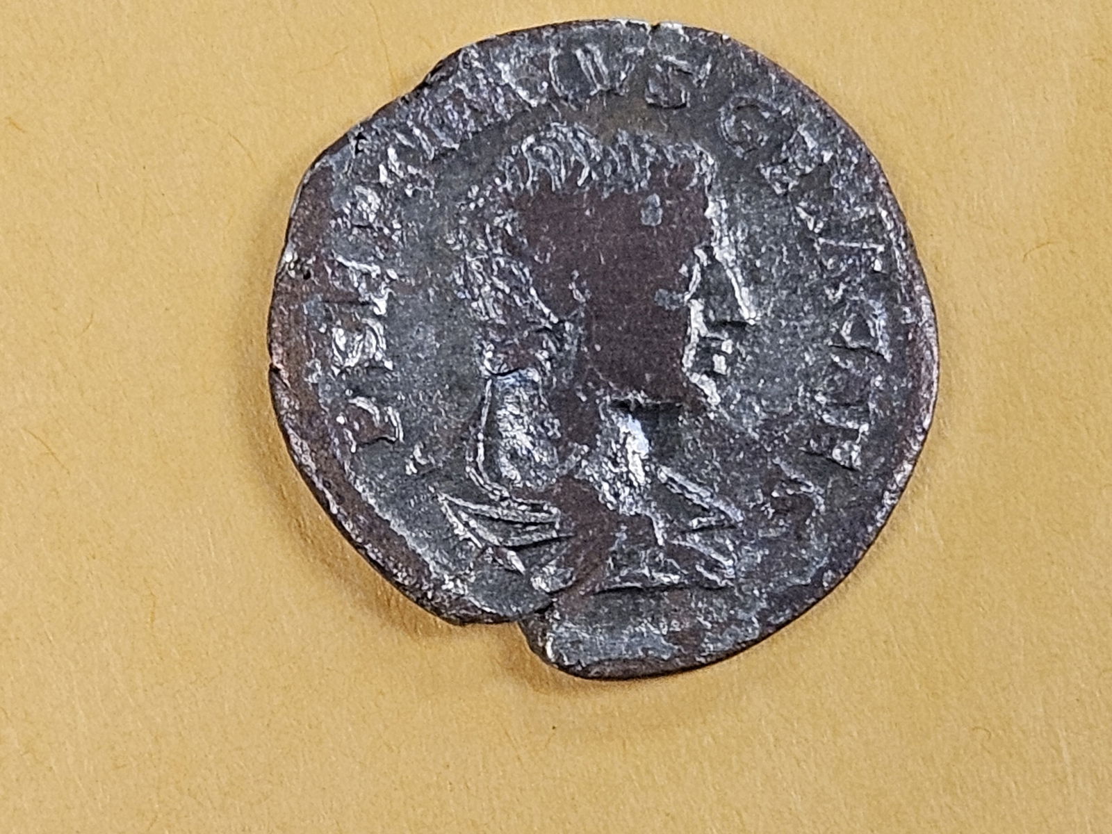 ANCIENT! Geta, as Caesar, silver denarius (1 of 5)