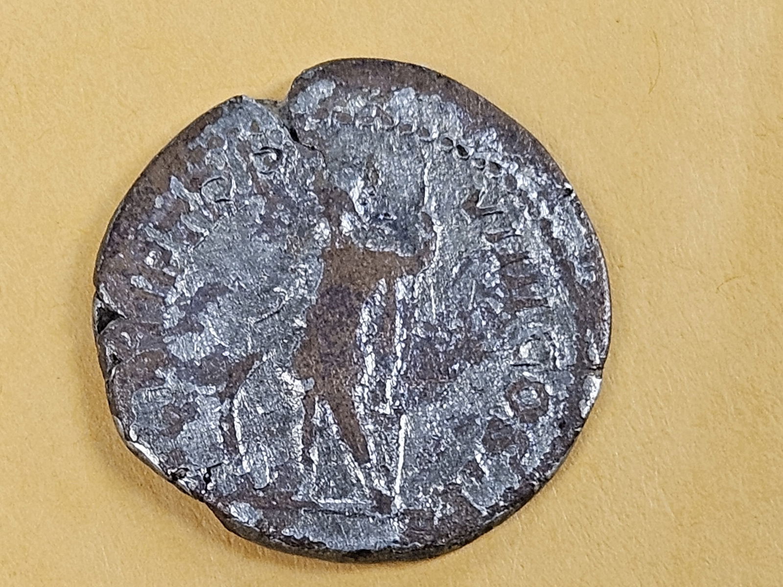 ANCIENT! Geta, as Caesar, silver denarius - 4