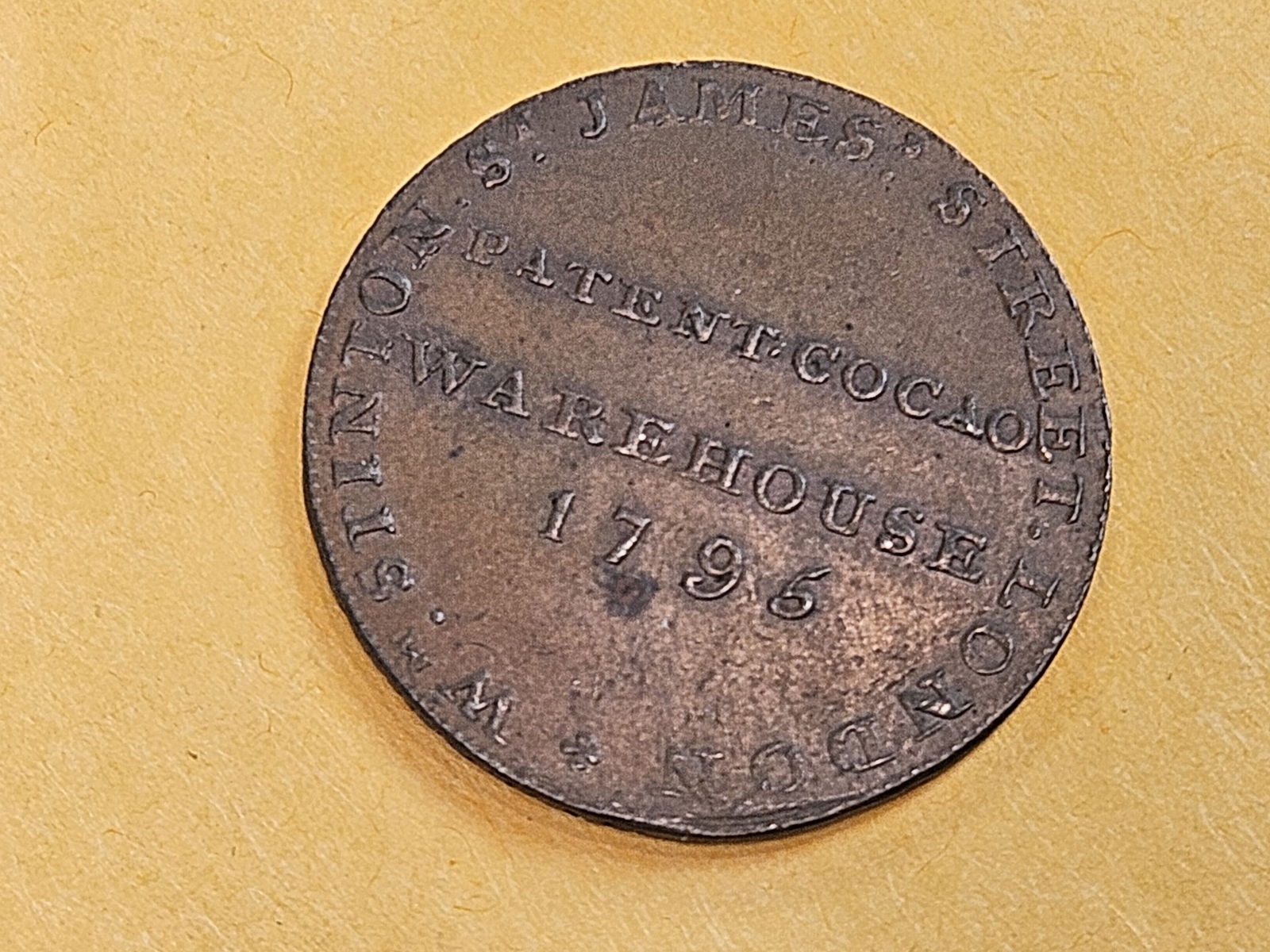 CONDER! 1795 Copper Half-Penny Conder Token in About Uncirculated plus - 5