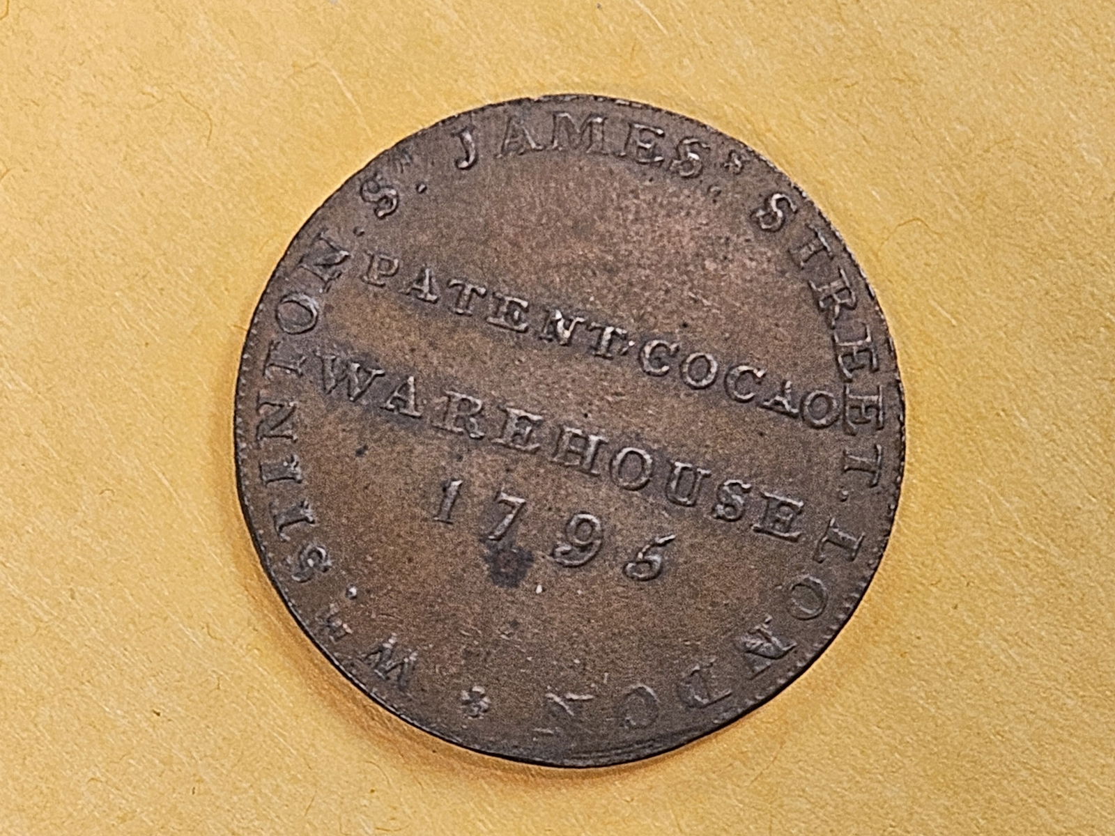 CONDER! 1795 Copper Half-Penny Conder Token in About Uncirculated plus - 6