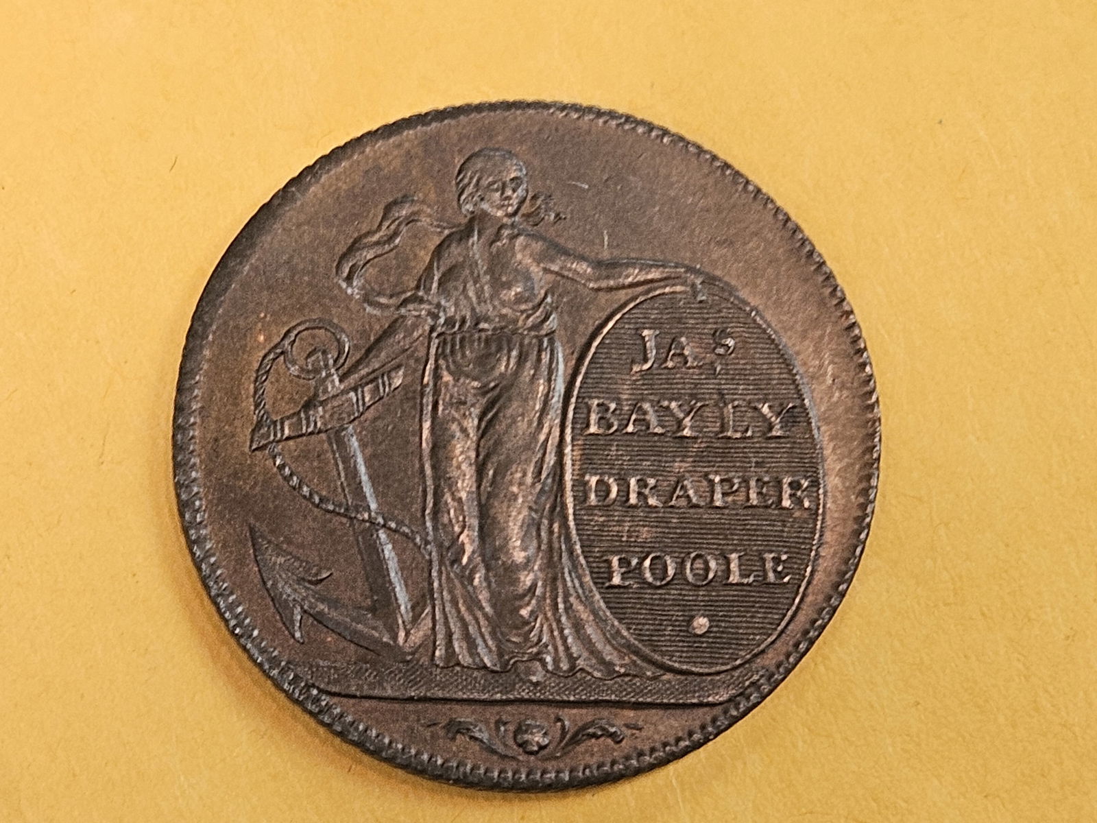 CONDER! CHOICE Uncirculated 1795 Copper half-penny Conder Token (1 of 10)