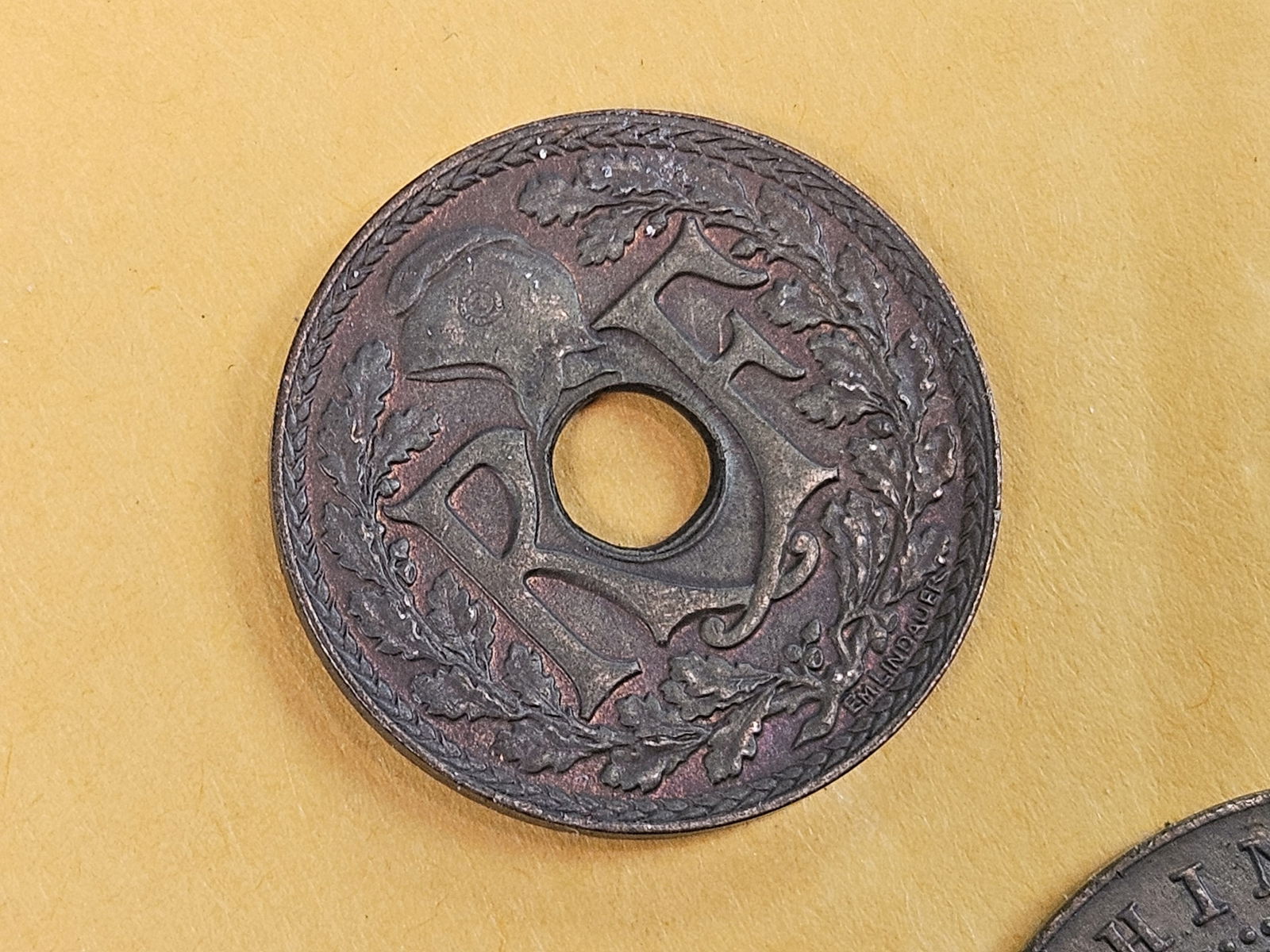 Three French Indo-China coins in Extra Fine to Uncirculated - 6