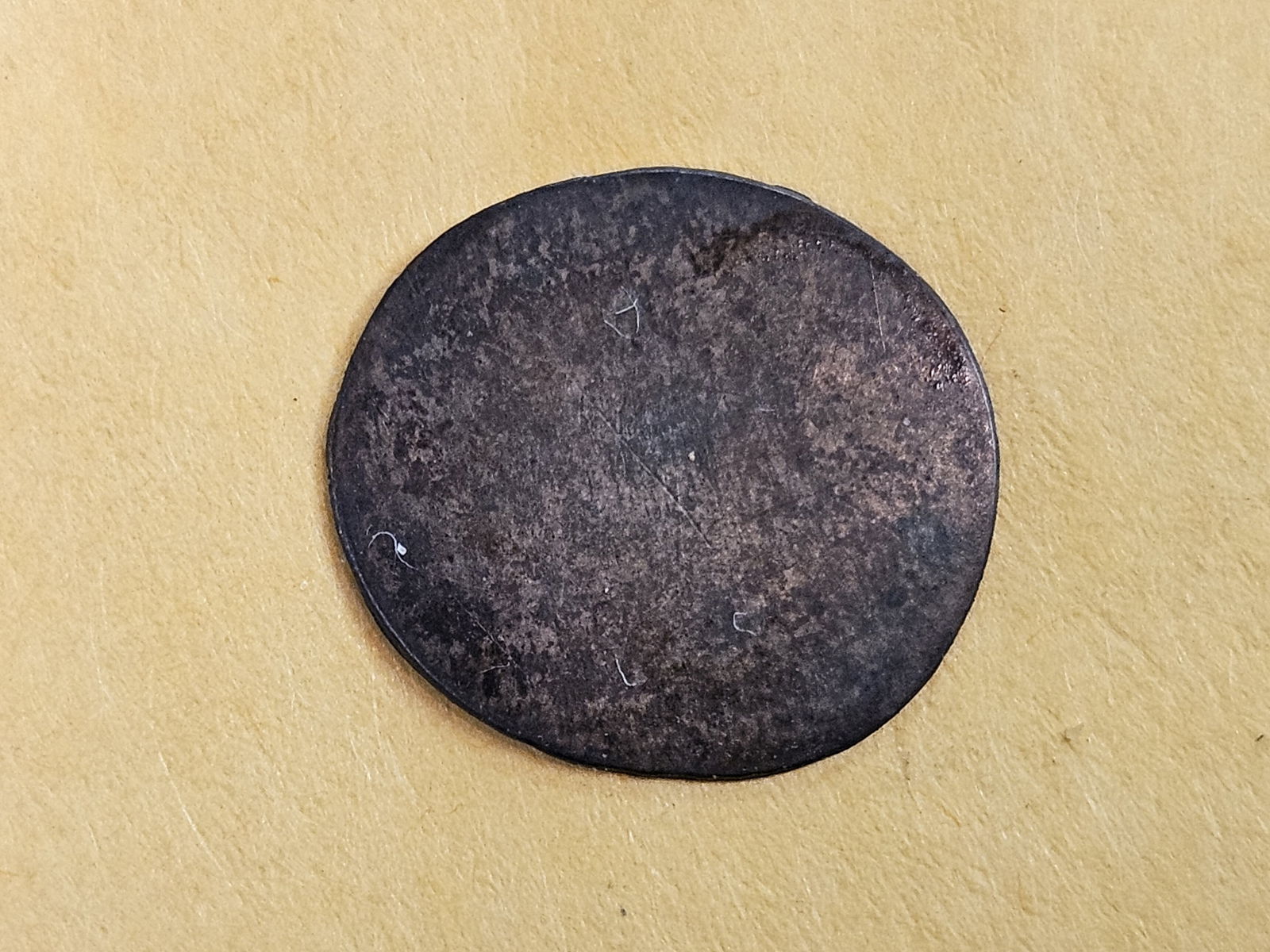 Uncirculated 1754 Nuremburg Germany silver 1 pfenning - 4