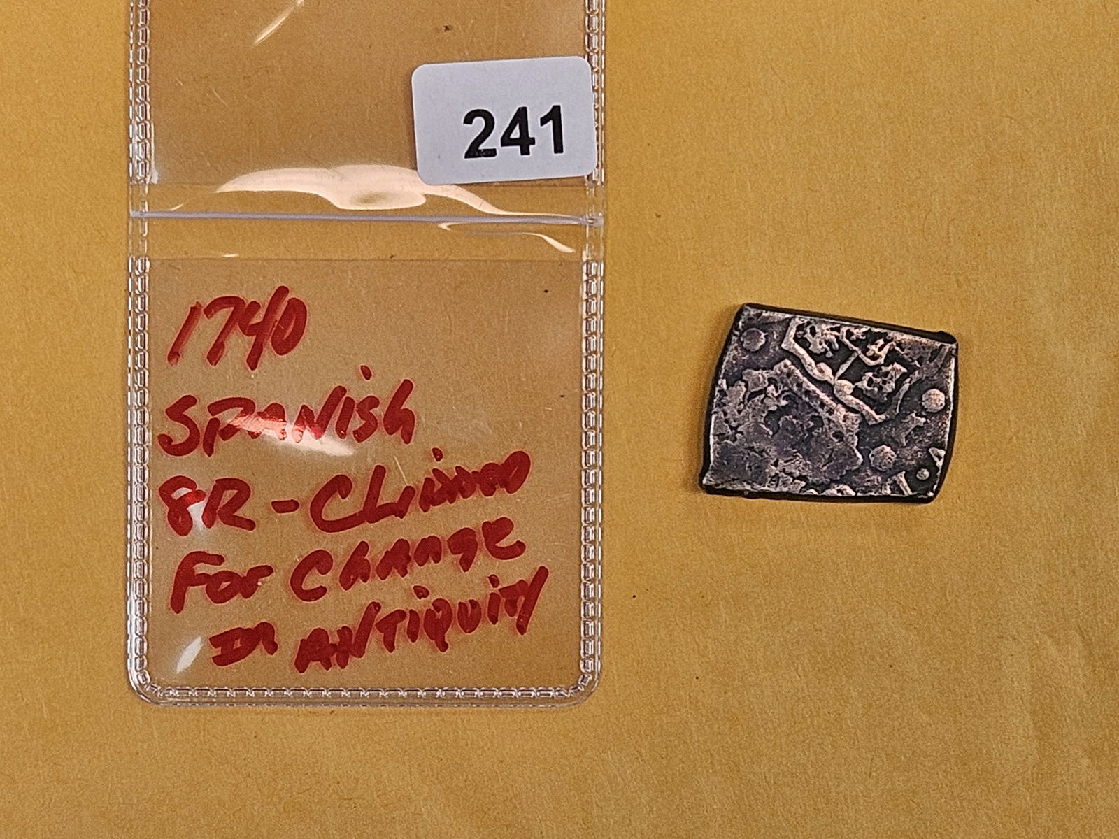 1740 Spanish silver 8 reales - 2