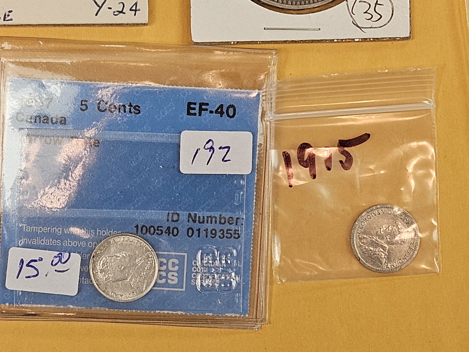 Eight mixed silver World coins - 7