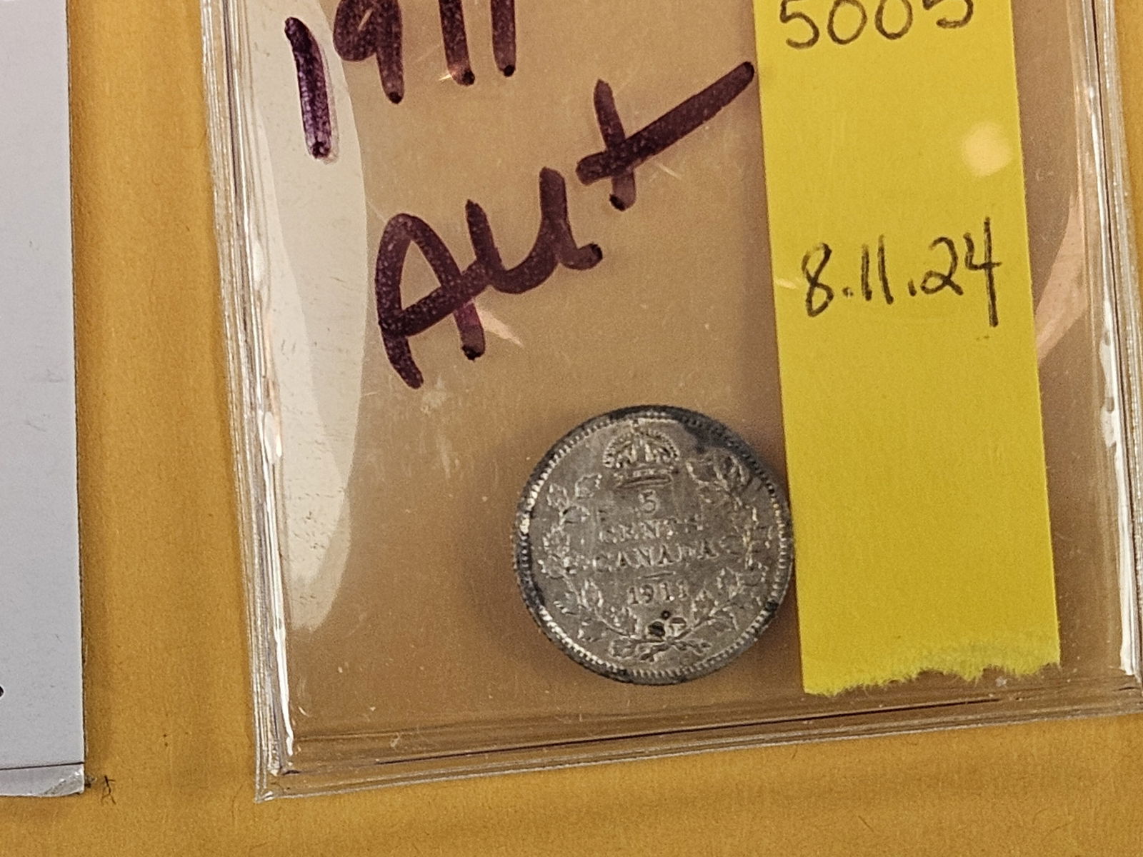 Six nice mixed, silver, World Coins - 7