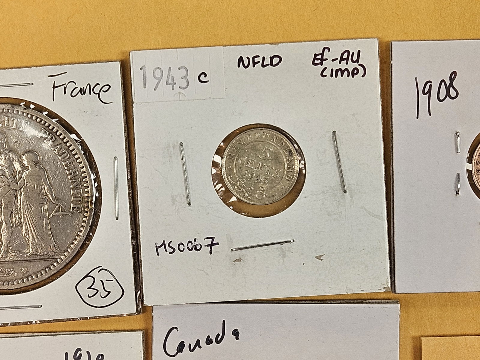 Eight mixed silver World coins - 3