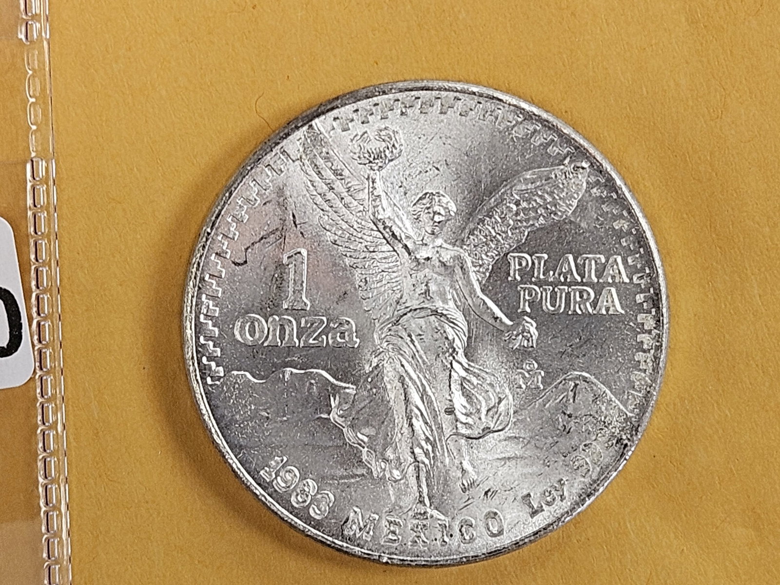 GEM Brilliant Uncirculated 1983 Mexico Silver Onza: Libertad 