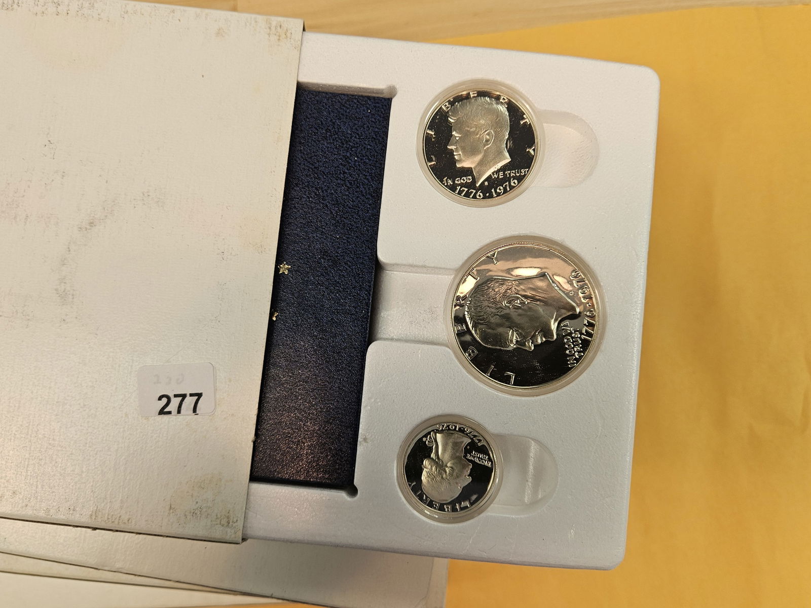 Five 3-coin Silver Proof Bicentennial coin sets - 2