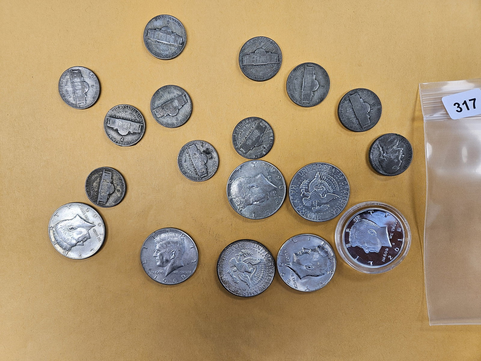 BETTER Than JUNK SILVER!: Lovely mix of circulating 35% and 40% US Silver coinage and maybe a little extra sumpin-sumpin 