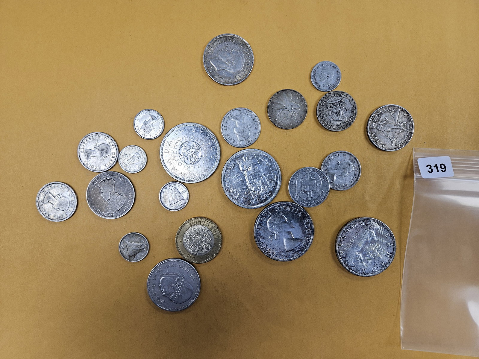 Mixed WORLD SILVER COINS! (1 of 2)