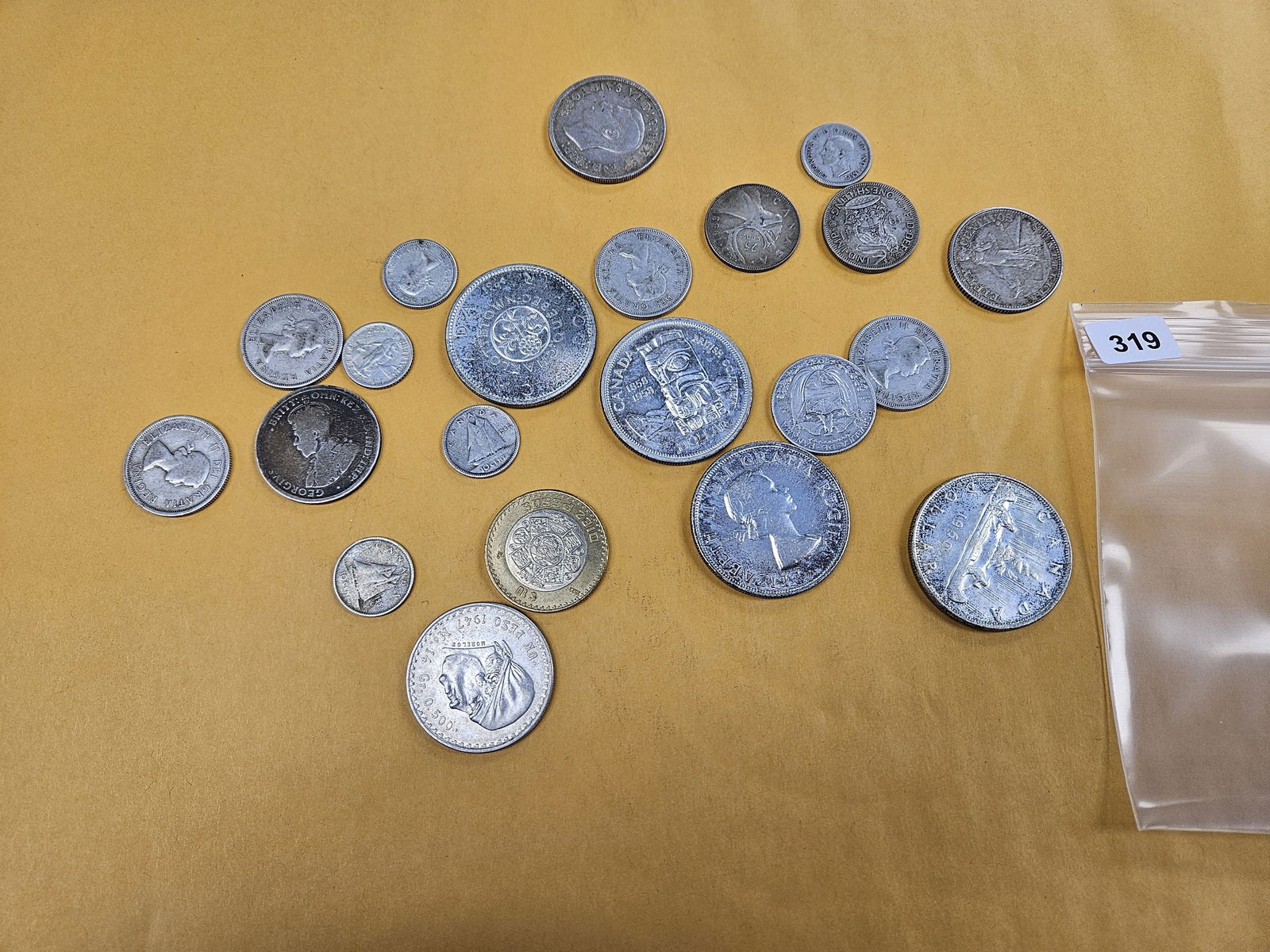 Mixed WORLD SILVER COINS! - 2