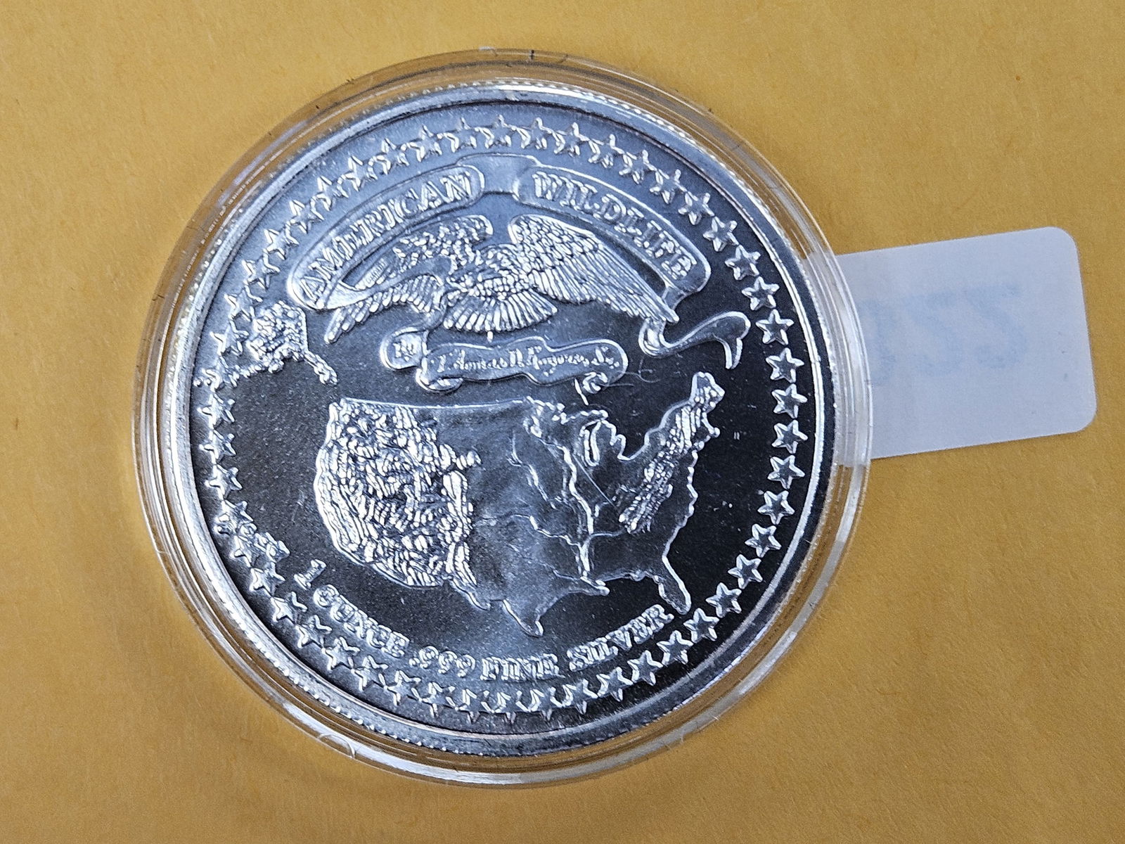 One Troy ounce .999 fine silver art round - 2