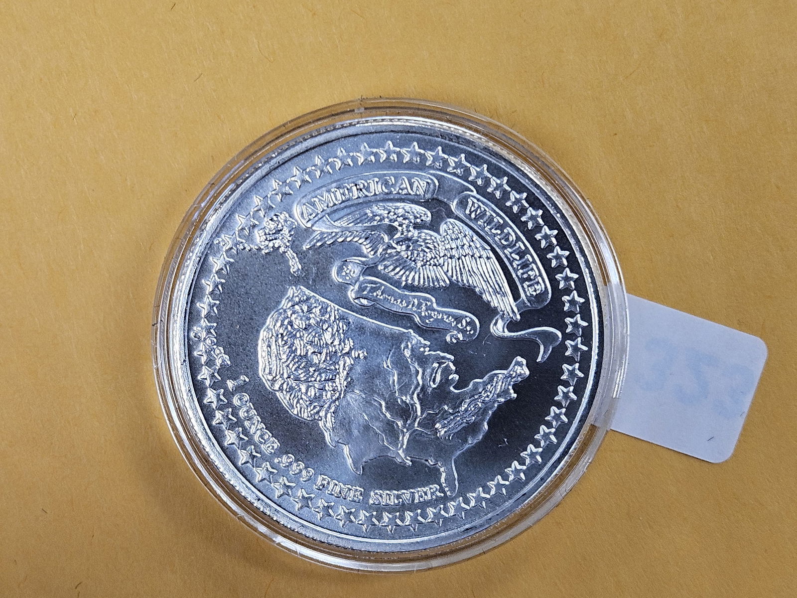 One Troy ounce .999 fine silver art round - 2