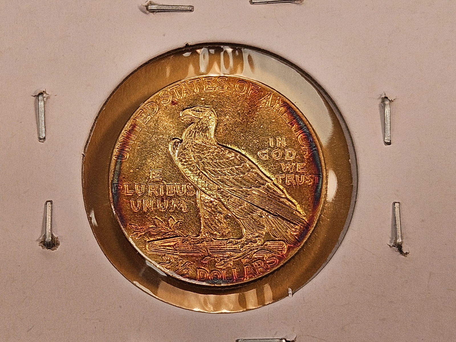 GOLD! Brilliant Uncirculated 1929 Indian Head $2.5 Dollar Gold - 7