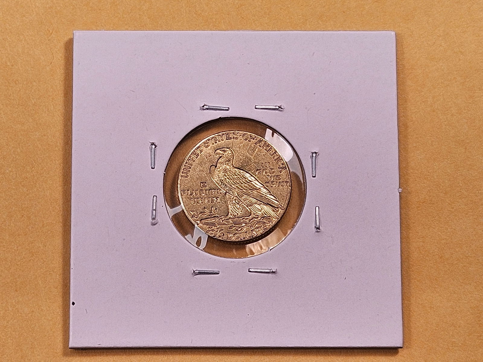 GOLD! Brilliant About Uncirculated 1914-D Indian Head $2.5 Dollar Gold - 3