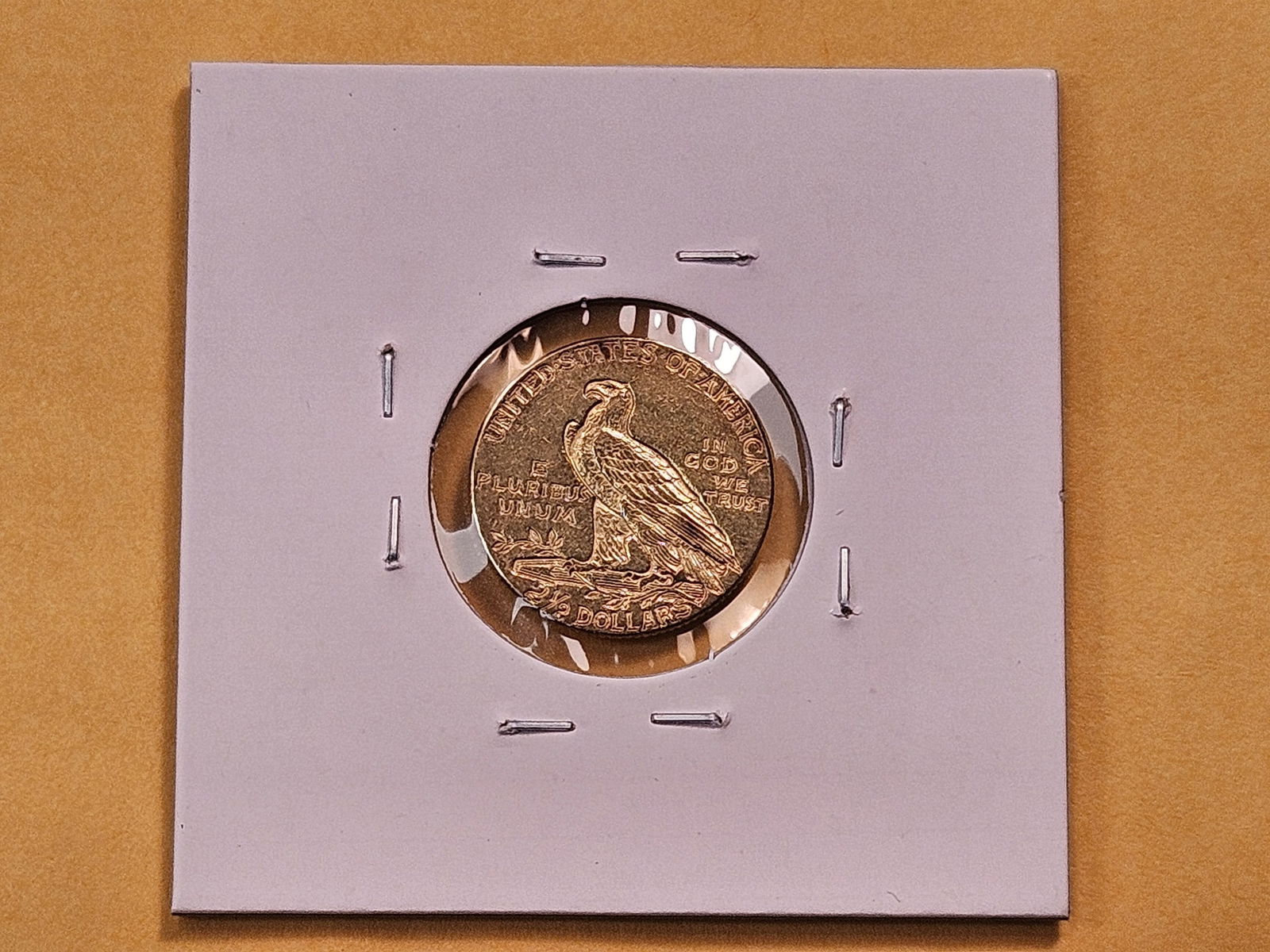 GOLD! Brilliant About Uncirculated 1925-D Indian Head $2.5 Dollar Gold - 3