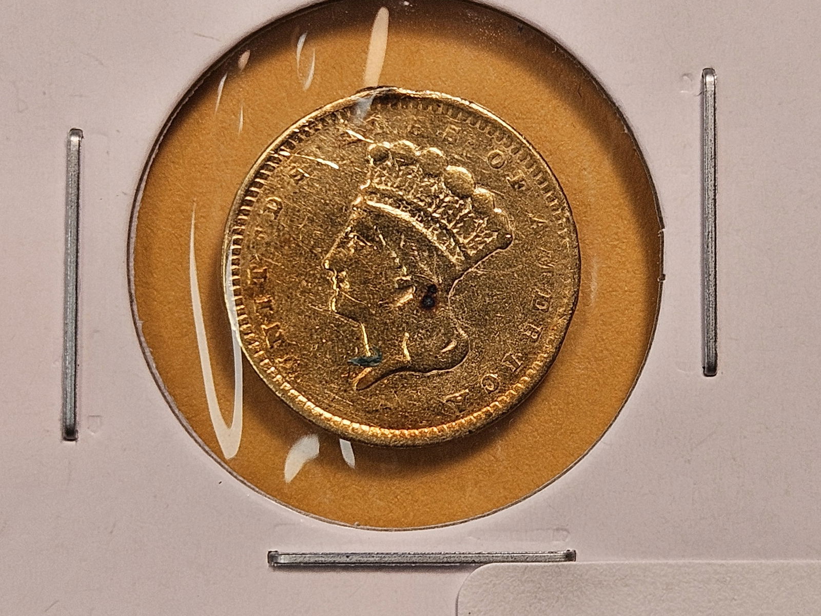 GOLD! Dateless $1 Dollar Gold (1 of 4)