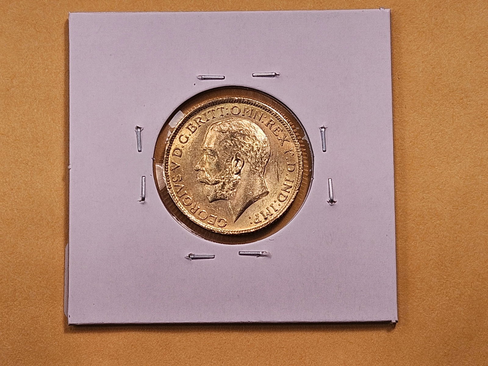 GOLD! Brilliant Uncirculated 1911 British Gold Sovereign - 3