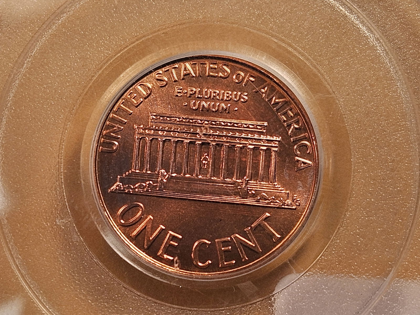 PCGS 2003 Lincoln Memorial Cent in Mint State 68 Red - 4