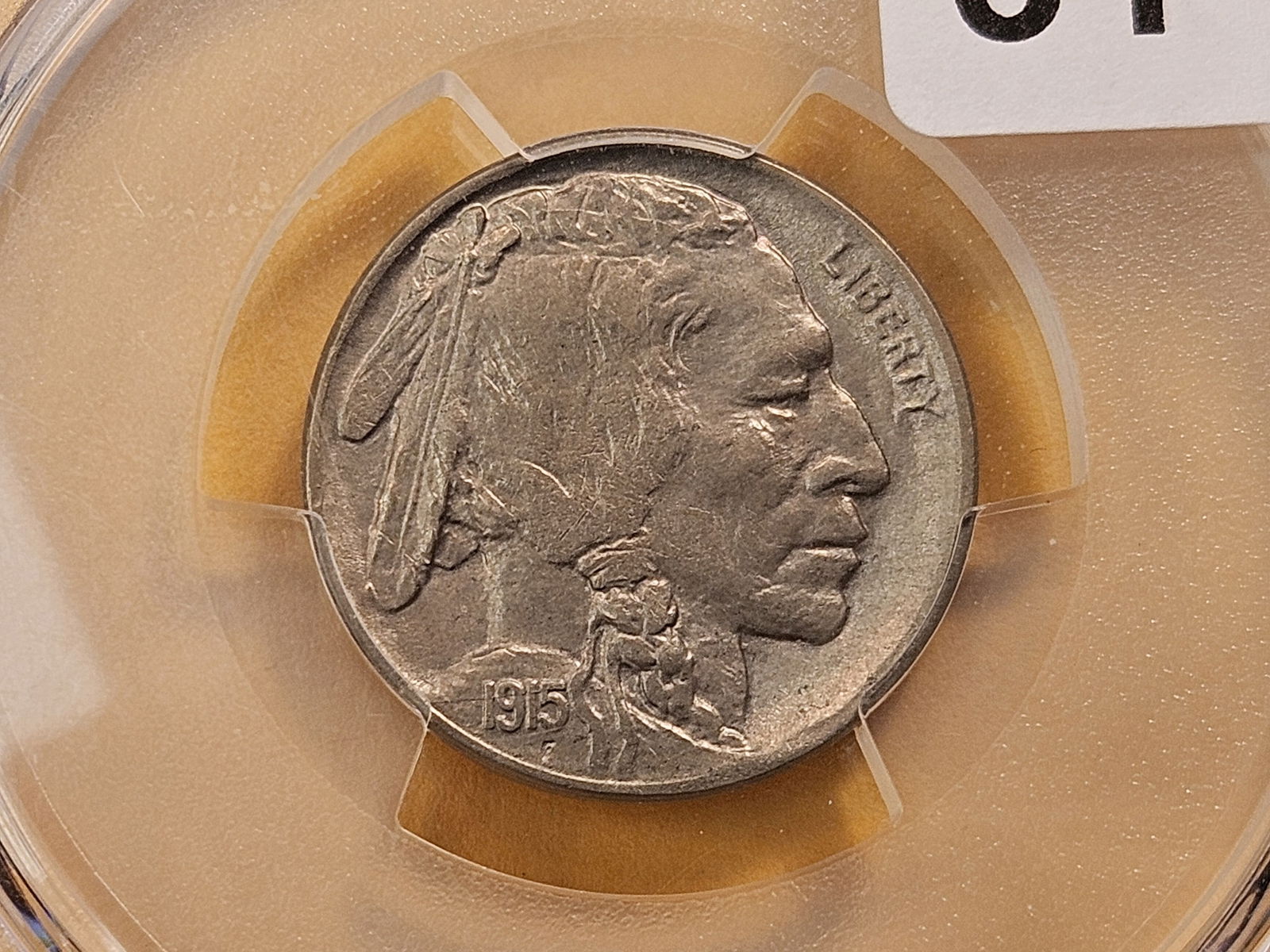 PCGS 1915-D Buffalo Nickel in Mint State 62 (1 of 4)