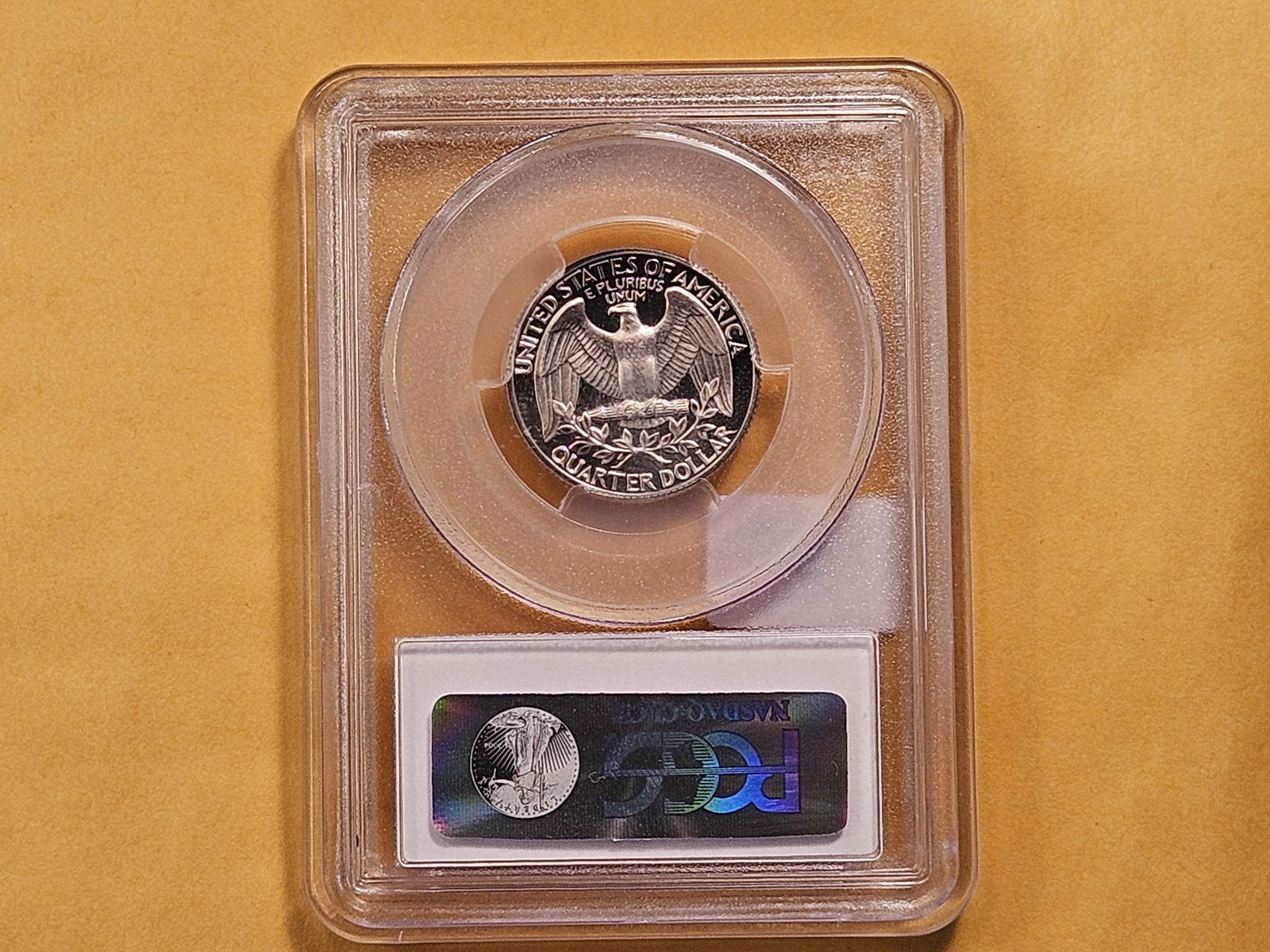 VARIETY! PERFECT! PCGS 1979-S Washington Silver Quarter in Proof 70 Deep Cameo - 3