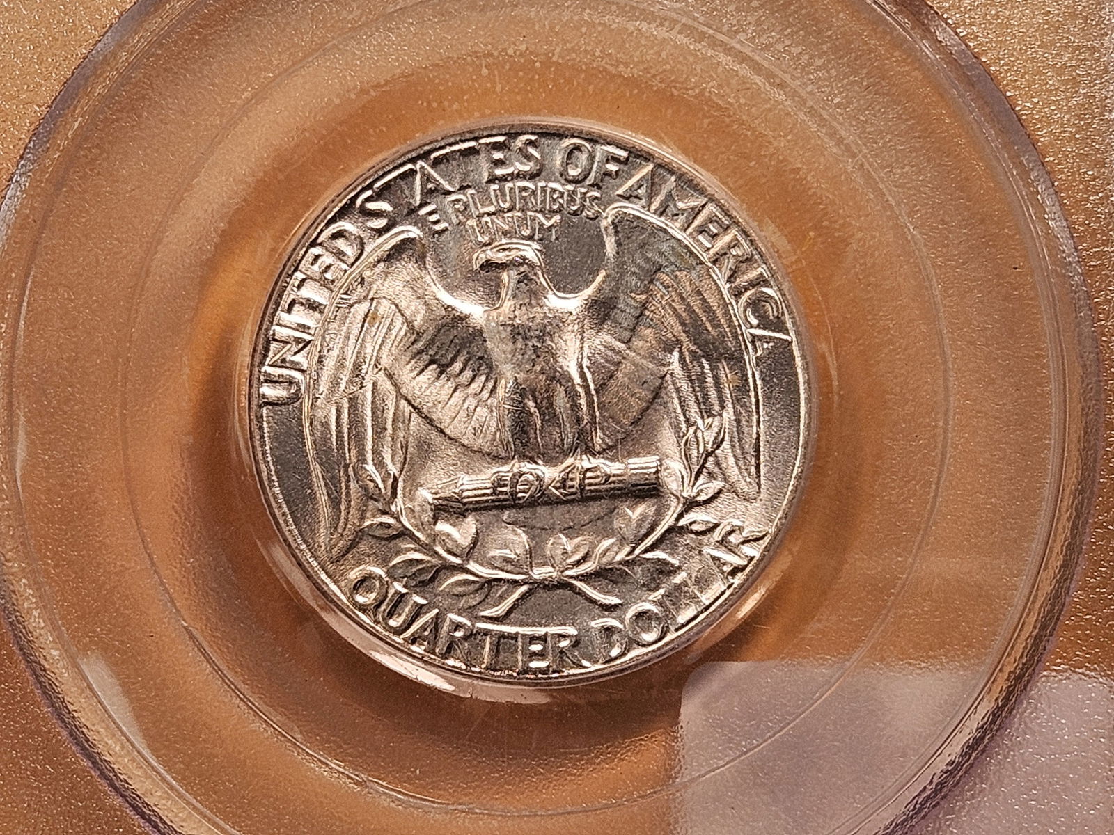 PCGS 1954 Washington Silver Quarter in Mint State 64 - 4