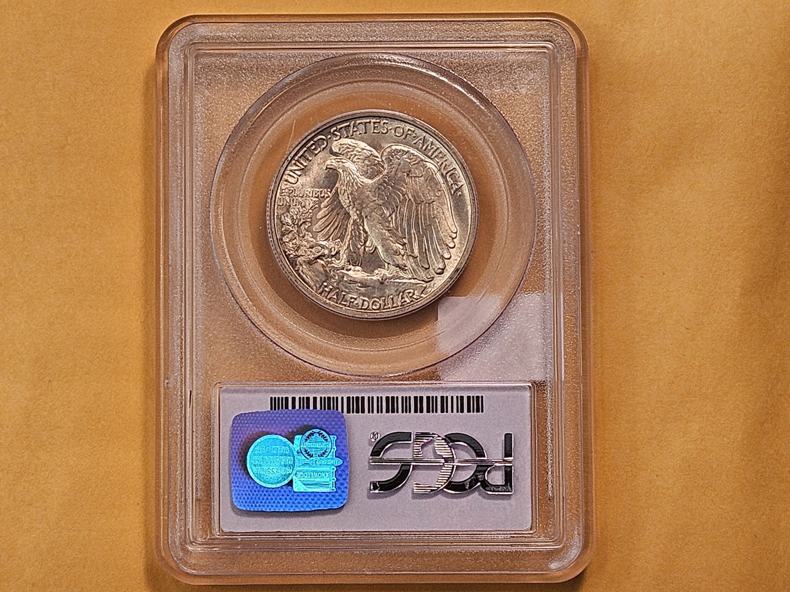 PCGS 1940-S Walking Liberty Silver Half Dollar in Mint State 64 - 3