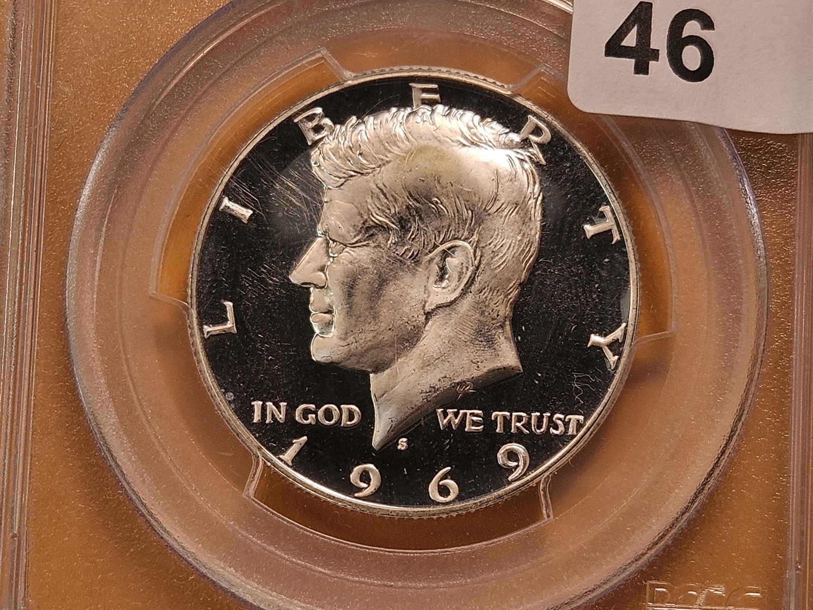 PCGS 1969-S Kennedy Silver Half Dollar in Proof 68 Cameo (1 of 4)