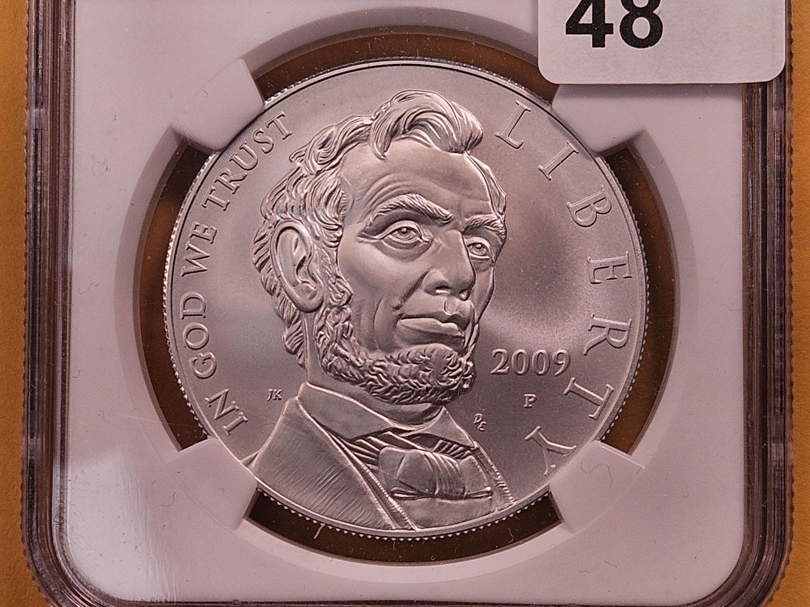 PERFECT! NGC 2009 Lincoln Bicentennial Commemorative Silver Dollar (1 of 4)