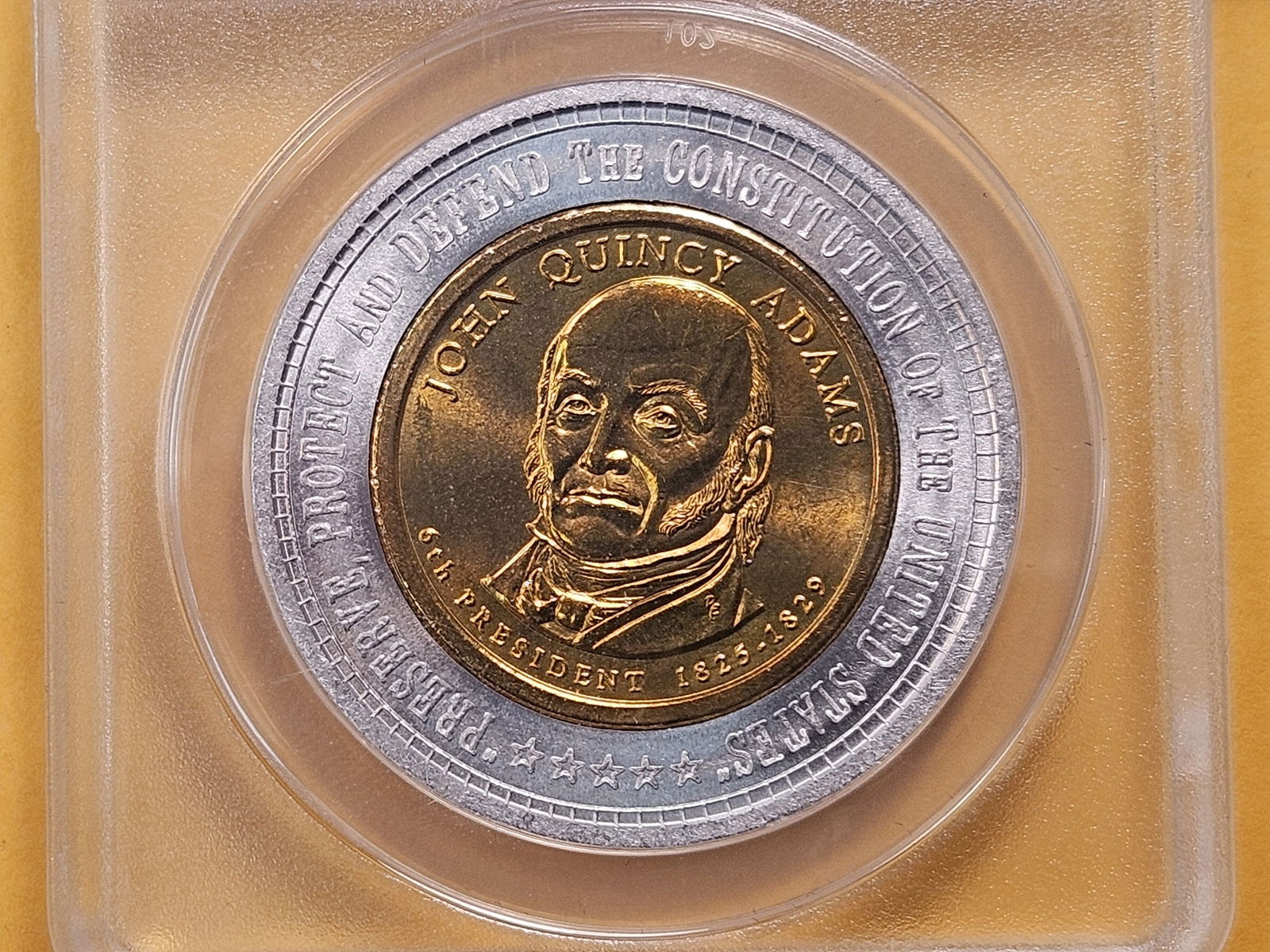 ANACS 2008 Presidential Oath Dollar in Mint State 66 (1 of 4)
