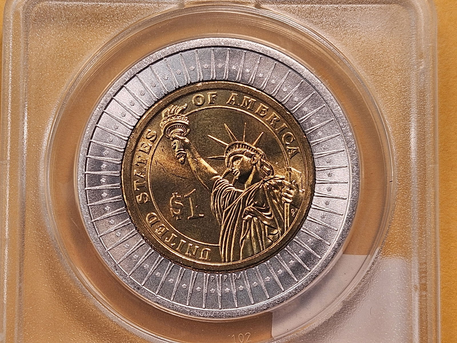 ANACS 2008 Presidential Oath Dollar in Mint State 66 - 4