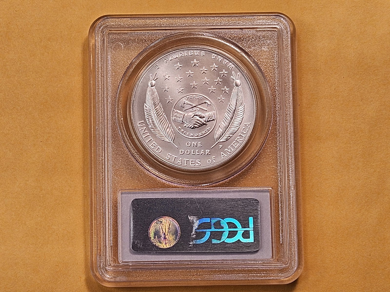 PCGS 2004 Commemorative Silver Dollar in Mint State 69 - 3