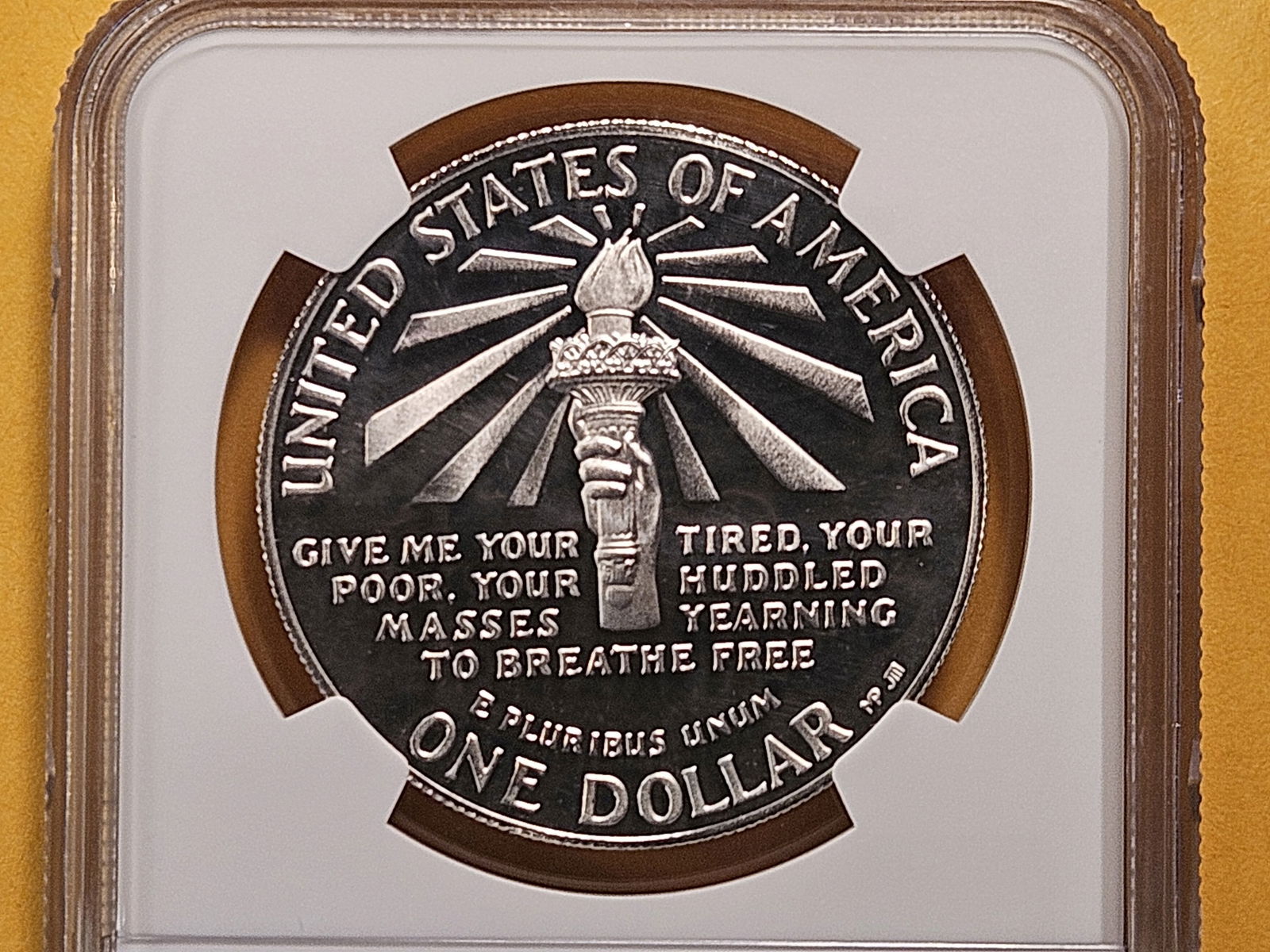 NGC 1986-S Commemorative Silver Dollar in Proof 69 Ultra Cameo - 4