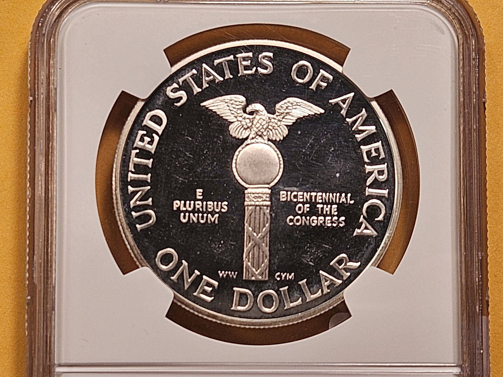 NGC 1989-S Commemorative Silver Half Dollar in Proof 65 Ultra Cameo - 4