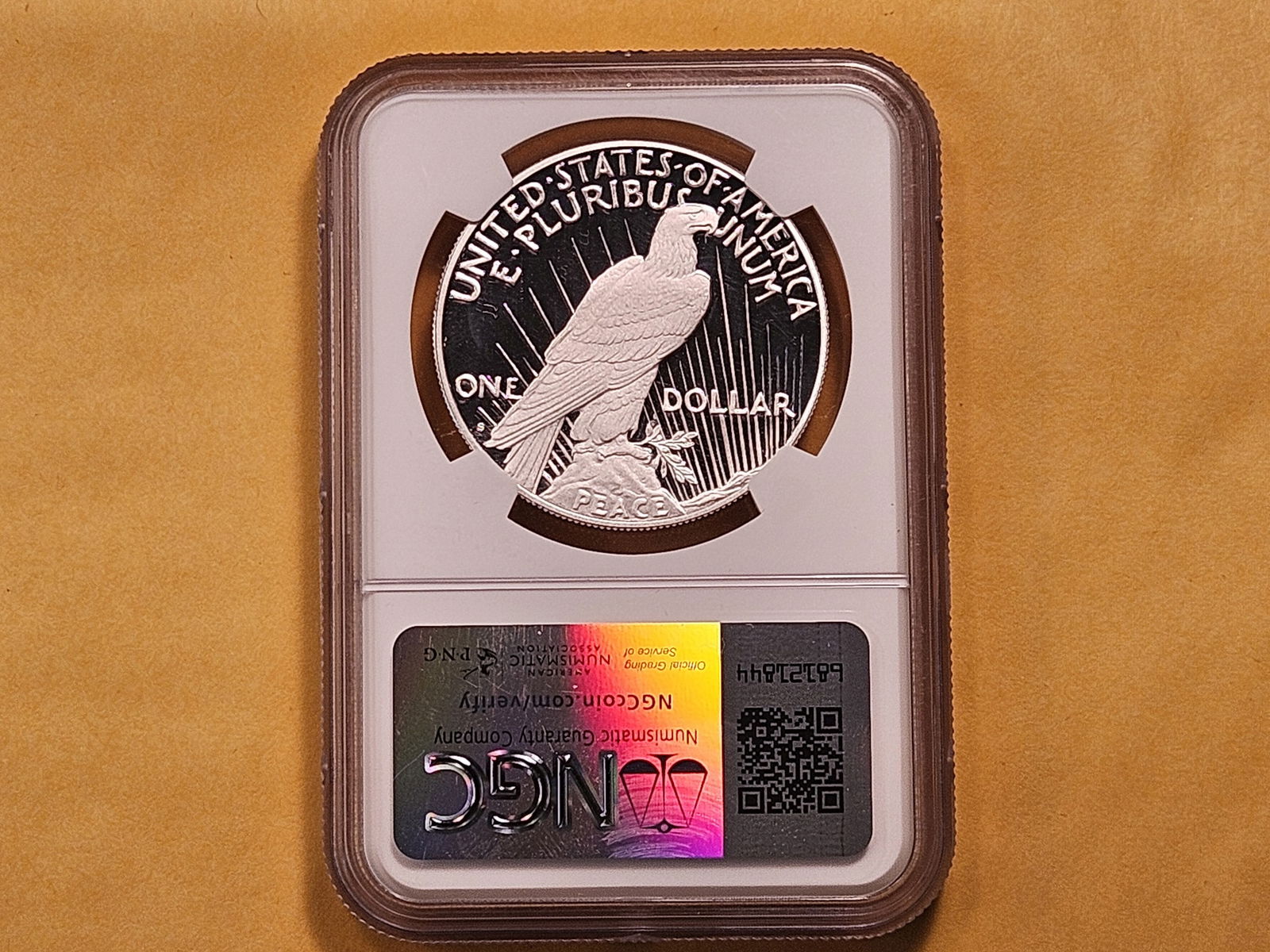 PERFECT! NGC 2023-S Peace Silver Dollar in Proof 70 Ultra Cameo - 3