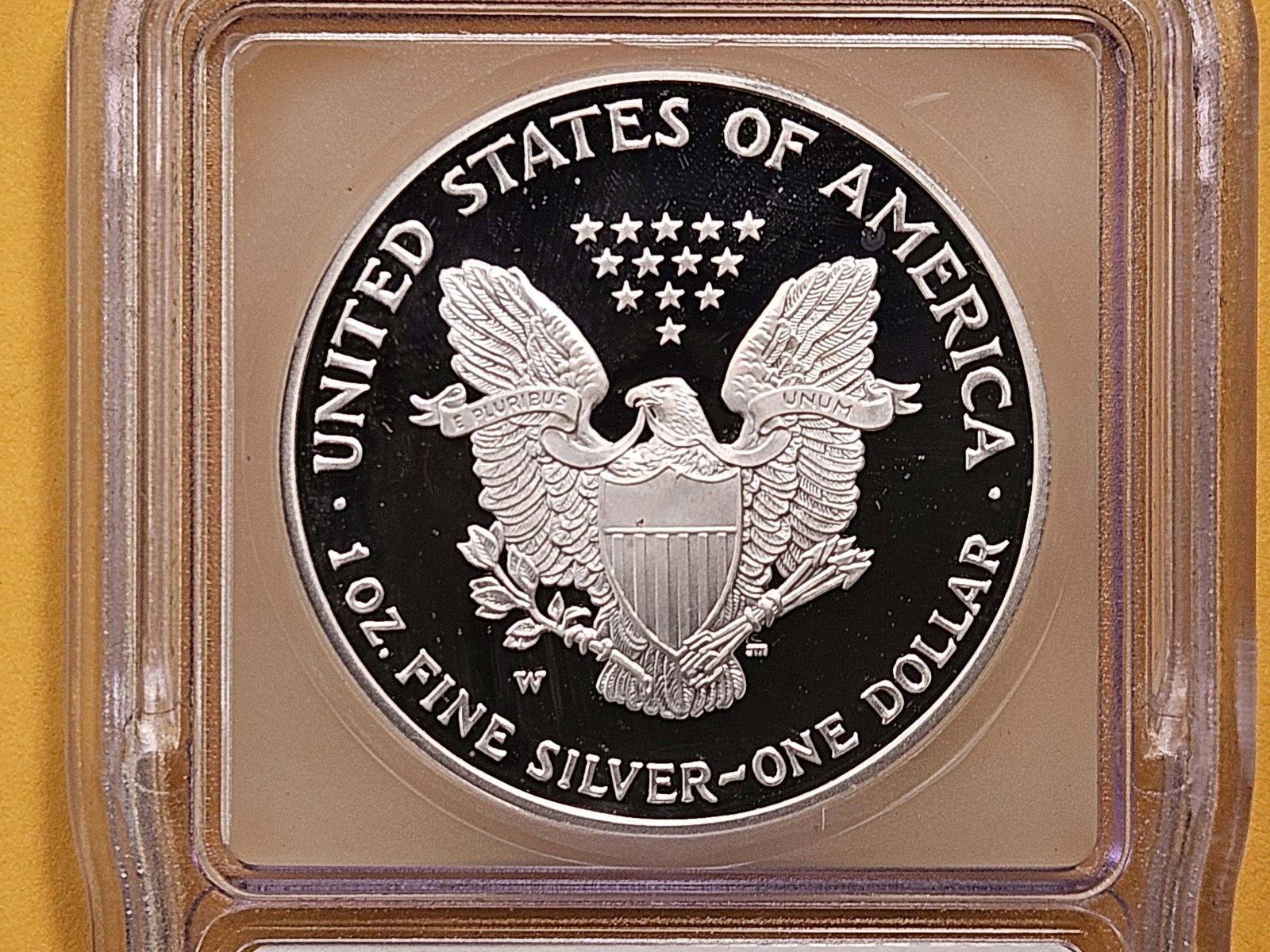 ICG 2006-W American Silver Eagle in Proof 69 Deep Cameo - 4