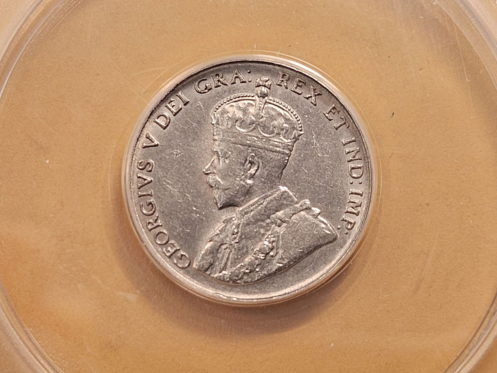 ANACS 1936 Canadian Nickel in About Uncirculated 58 - 4