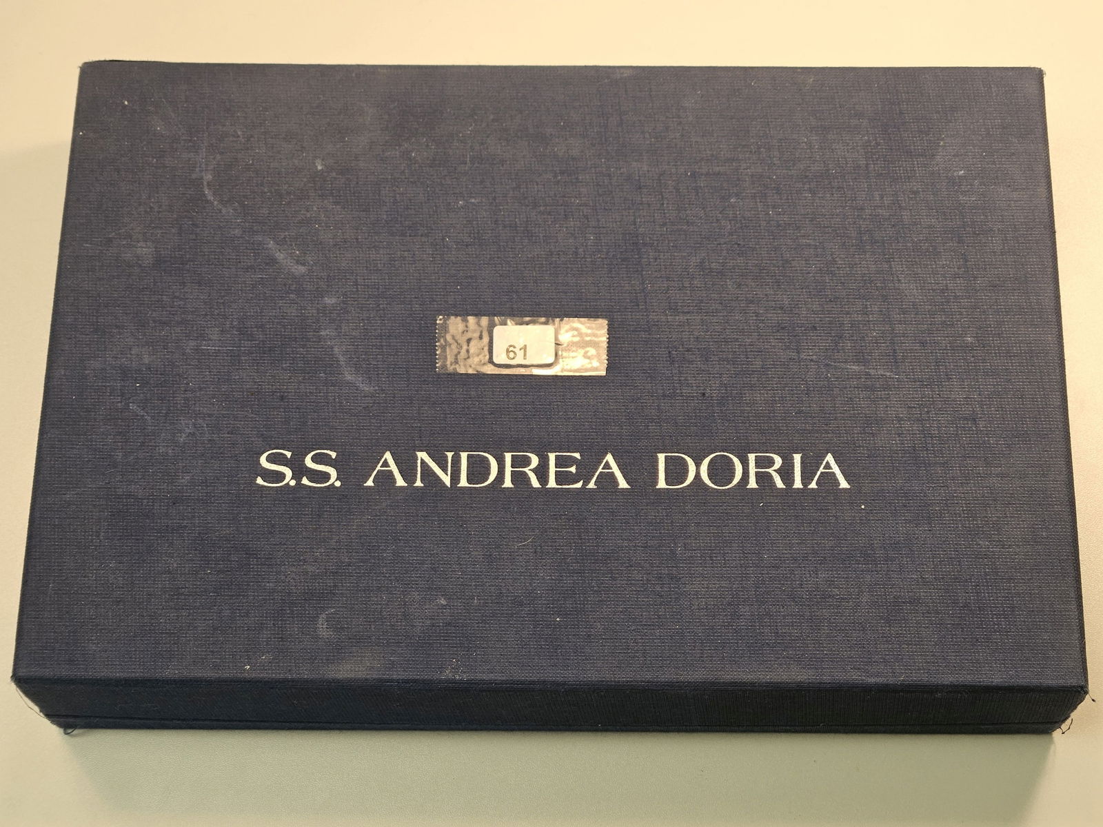 SHIPWRECK MONEY! PCGS Series 1935-E One Dollar Silver Certificate in Genuine: Pretty neat! Salvaged from the S.S. Andrea Doria Shipwreck. In very large protective case