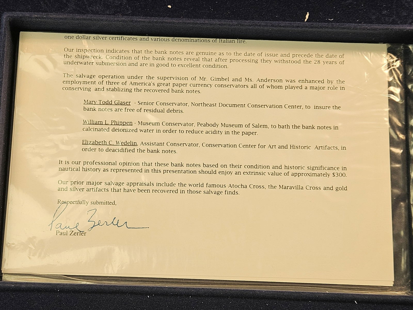 SHIPWRECK MONEY! PCGS Series 1935-E One Dollar Silver Certificate in Genuine - 8