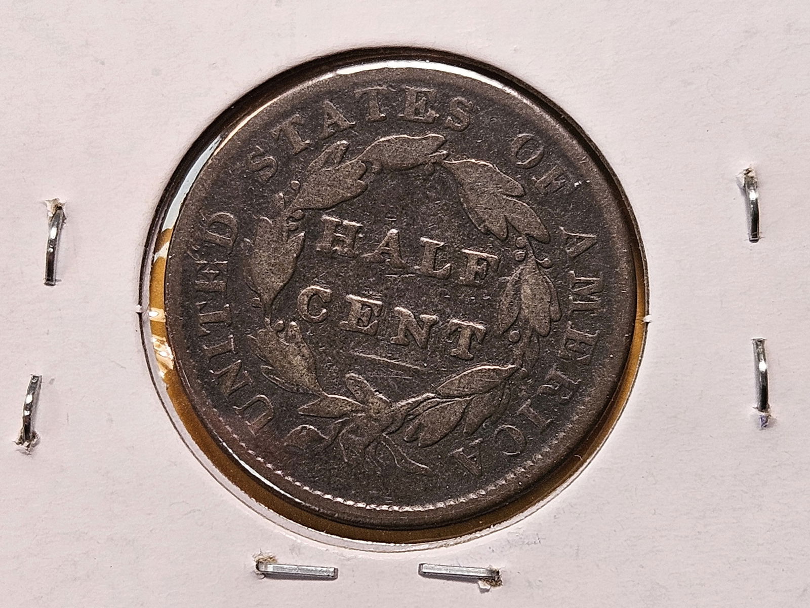 1835 Classic Head Half Cent - 4