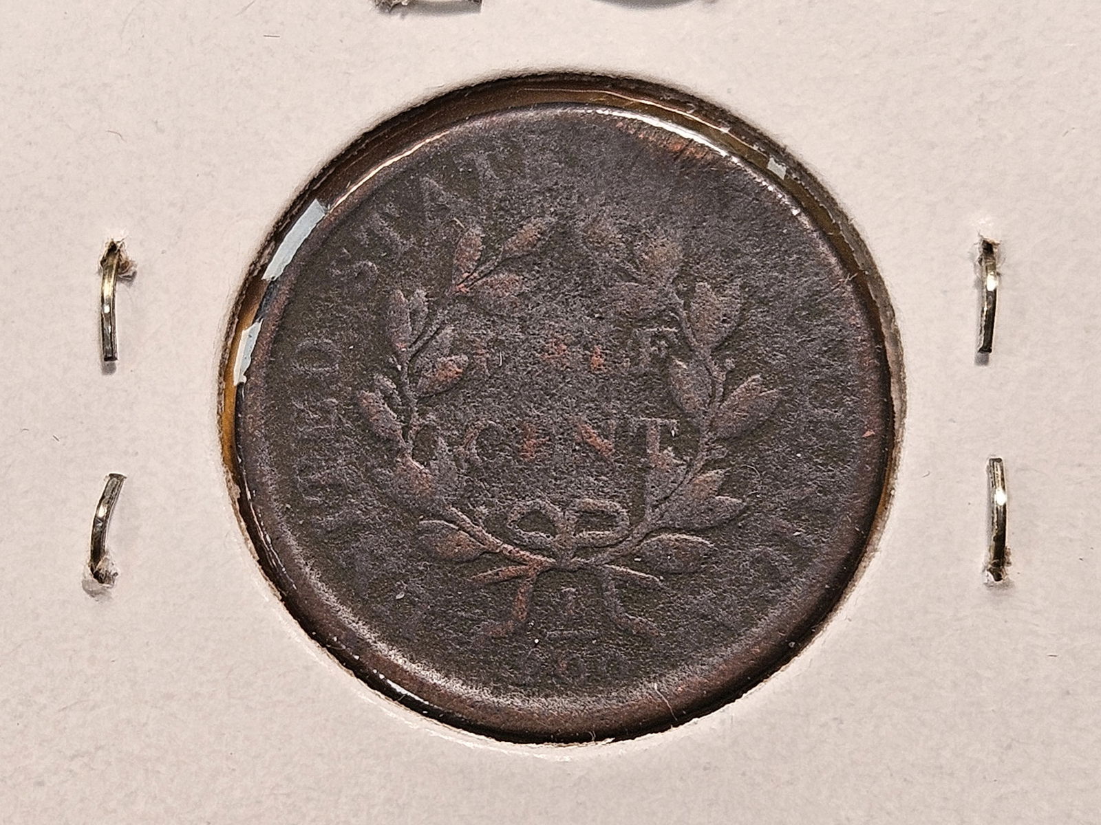 1808 Draped Bust Half Cent - 4