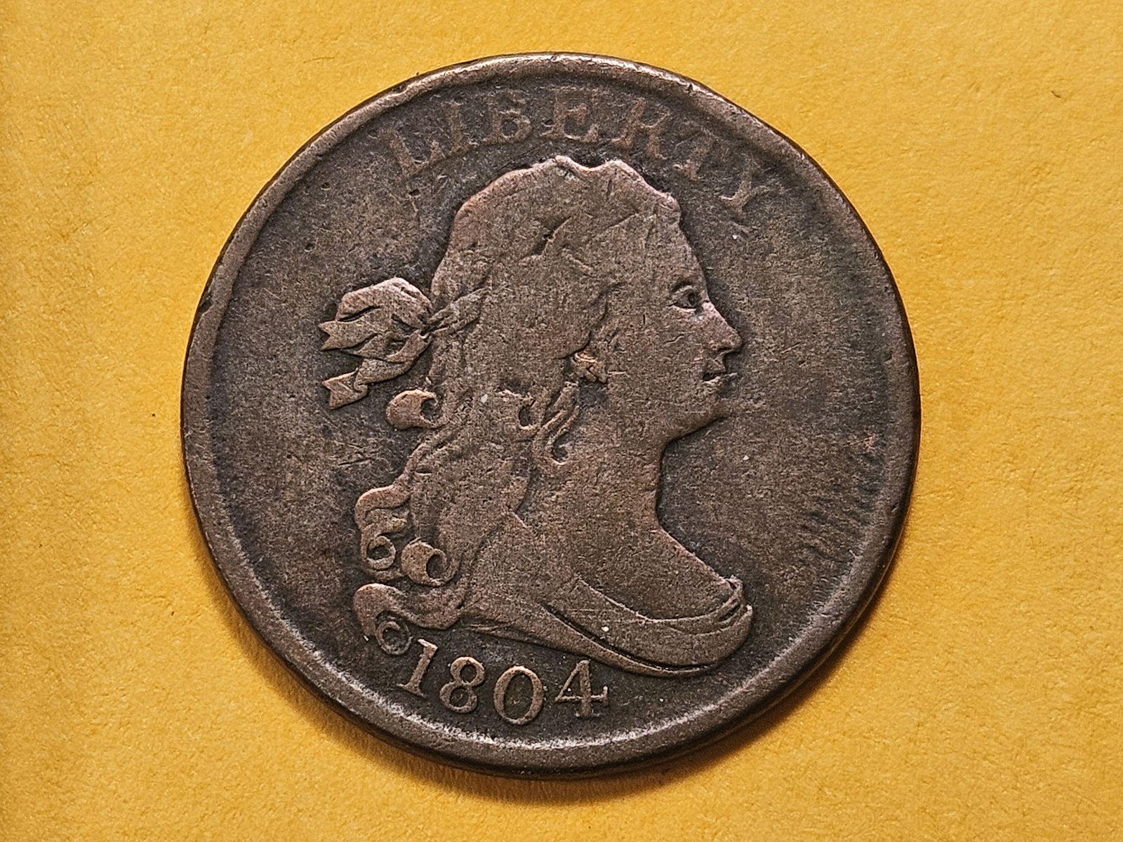 VARIETY! 1804 Draped Bust Half Cent (1 of 5)