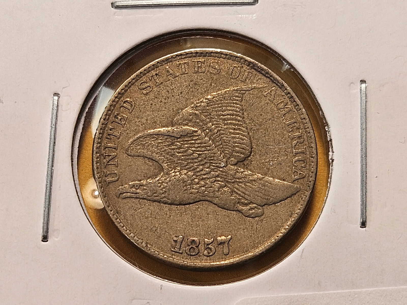 1857 Flying Eagle Cent (1 of 4)