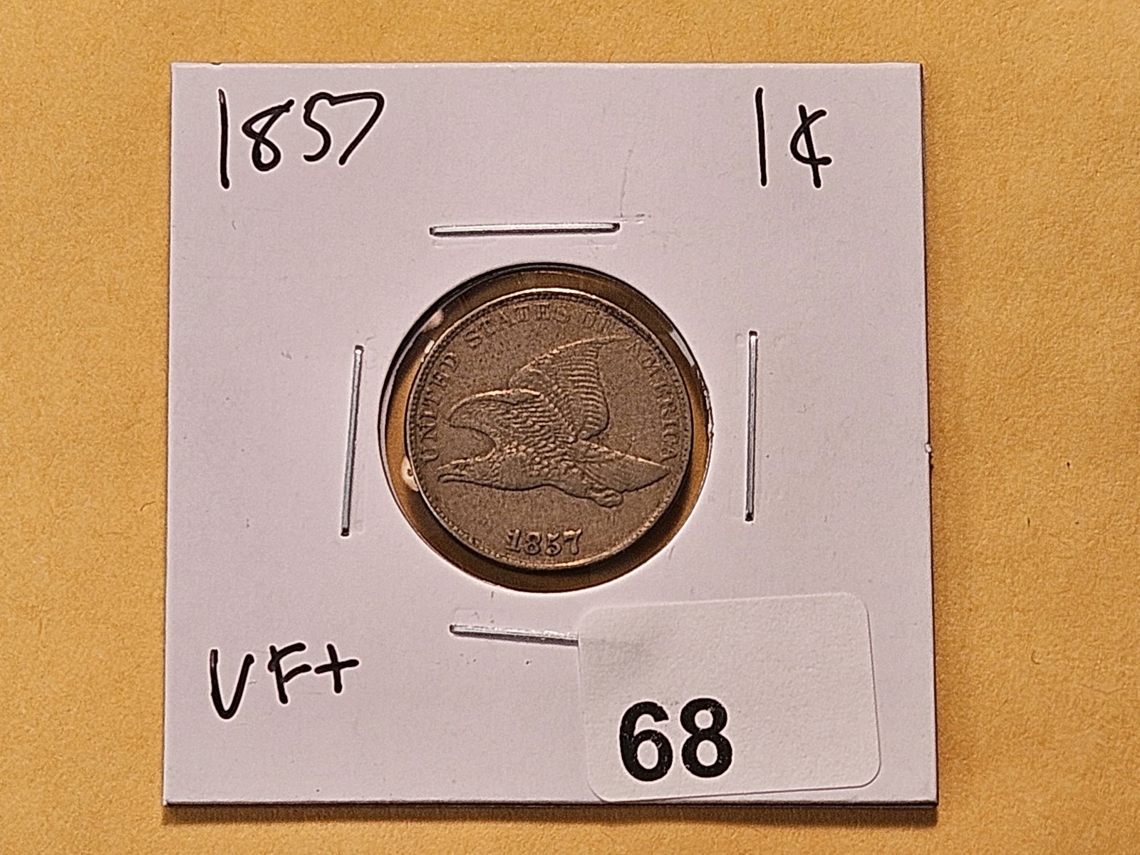1857 Flying Eagle Cent - 2